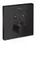 Hansgrohe-HG-Thermostat-Unterputz-ShowerSelect-Fertigset-2-Verbraucher-mattschwarz-15763670 gallery number 1